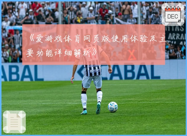 《爱游戏体育网页版使用体验及主要功能详细解析》
